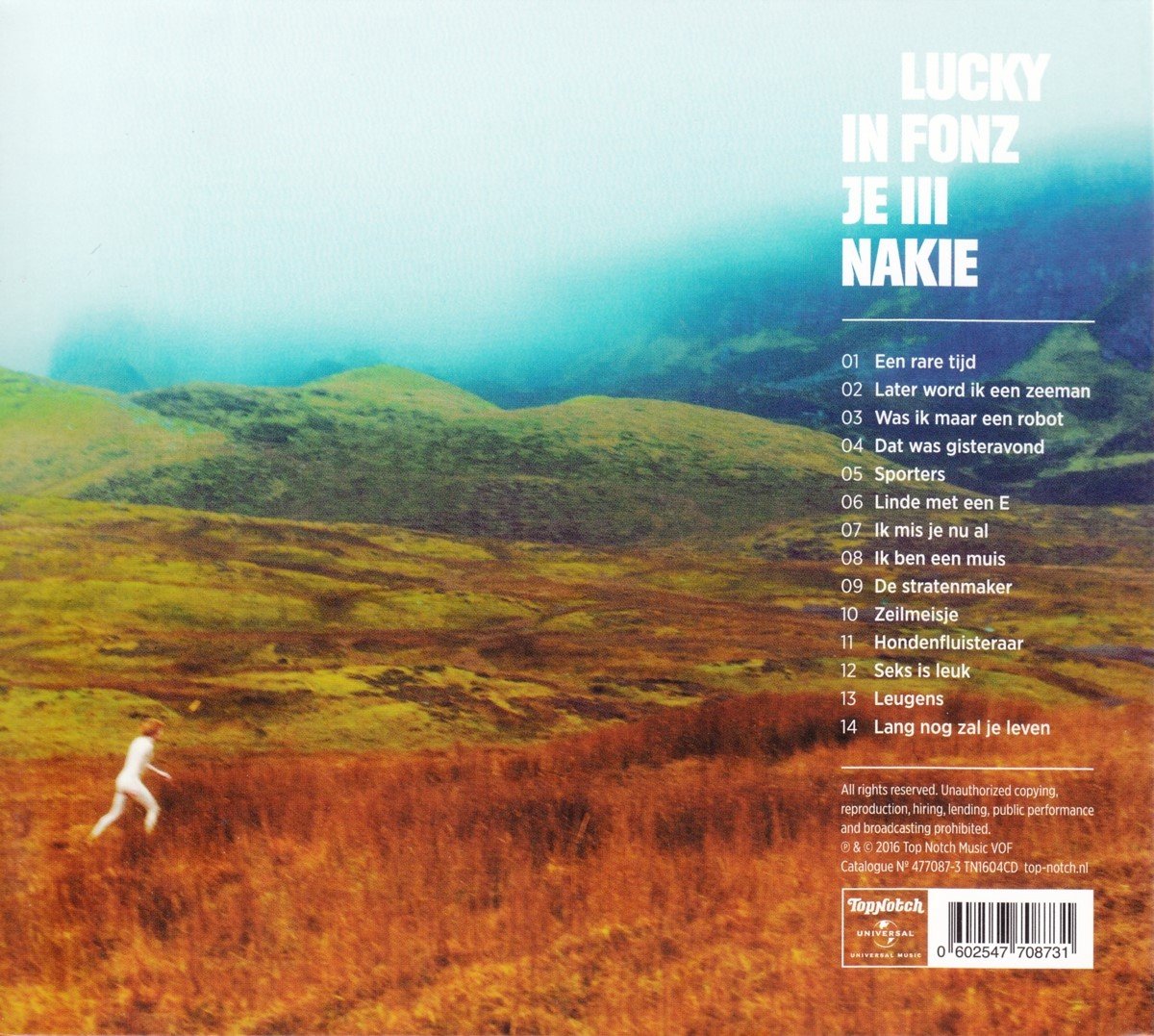 Lucky Fonz III In Je Nakie (CD), Lucky Fonz III CD (album) Muziek Lucky Fonz III In Je Nakie (CD), Lucky Fonz III CD (album) Muziek