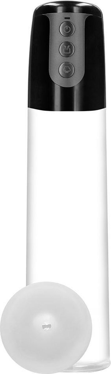 Automatic Cyber Pump with Masturbation Sleeve - Transparent