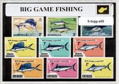 Big game fishing – Luxe postzegel pakket (A6 formaat) : collectie van verschillende postzegels van Big game fishing – kan als ansichtkaart in een A6 envelop - authentiek cadeau - k