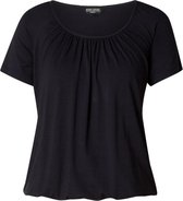 BASE LEVEL CURVY Yoni Jersey Shirt - Dark Blue - maat 5(58/60)