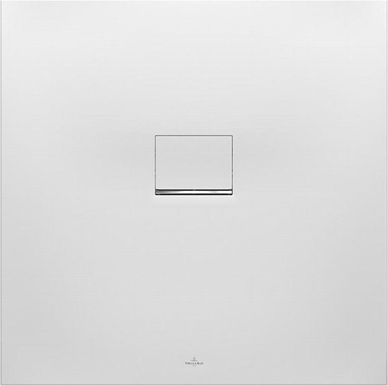 Villeroy & Boch Squaro Infinity Receveur de douche 100x100x4 cm Stone White