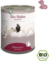 Herrmann's Bio Honden Blikvoeding - Pure Kip - 800 g