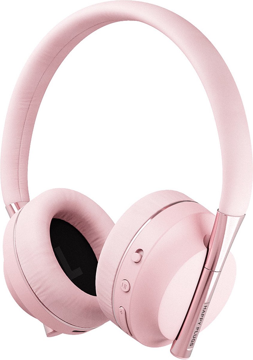 Happy Plugs Play - Bluetooth Headset - on-ear - Pink Gold