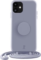 Just Elegance x PopSockets Telefoonhoesje met telefoonbutton [telefoon accessoires] voor Apple iPhone 11 - Purple