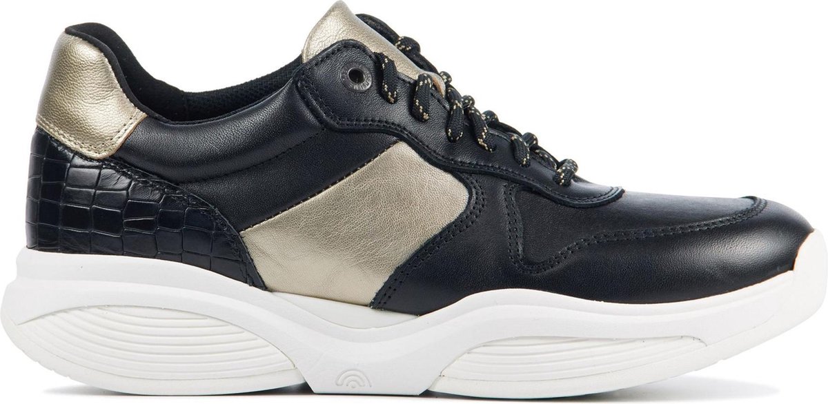 Xsensible Sneakers Dames - Lage sneakers / Damesschoenen - Leer - 32002.3 -  Zwart | bol.com