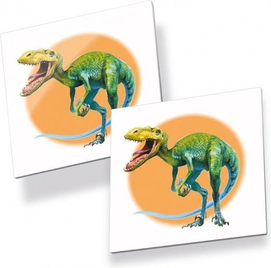 Thumbnail van een extra afbeelding van het spel memory Dino Memo 22 x 22 cm karton 54-delig