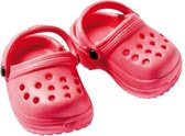 poppenschoen clogs roze 38-45 cm