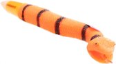 pen met wiebel slang oranje 20 cm