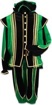Groen-Pietenen pak met cape.