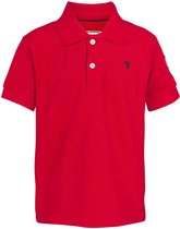 J&JOY - Poloshirt Essentials Kinderen Unisex 27 True Red
