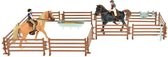 Horses Pro Twee paarden met ruiters en accessoires