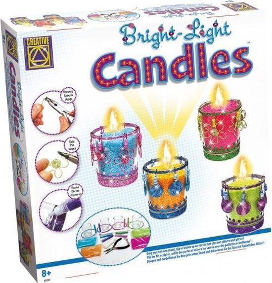 maak je eigen kaarsen Bright Light Candles