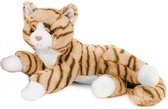 knuffel Poes junior 36 cm pluche rood