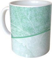 Mok Wit - Green Marble - 300ml