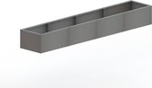MySteel Verzinkt staal plantenbak Texas xxl 3200x600   - Hoogte: 400mm