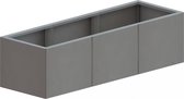 MySteel Verzinkt staal plantenbak Texas xxl 1500x500 Inclusief Bodemplaat  - Hoogte: 400mm