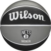 Wilson NBA Team Tribute Brooklyn Nets - basketbal - grijs