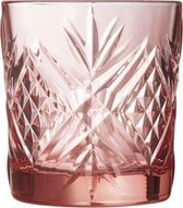 Salzburg Tumbler Set - Waterglazen - Drinkglazen - Roze - 30cl - 4 stuks