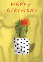 Cactus Pot Greeting Card (GCN 228)