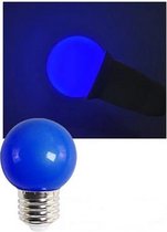 E27 Party ledlamp 1,5 watt Blauw Mini IP65