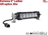 Extreme 6 inch ledbar 30w -Met E-Keurmerk -Ar Optics - 2.900 lumen