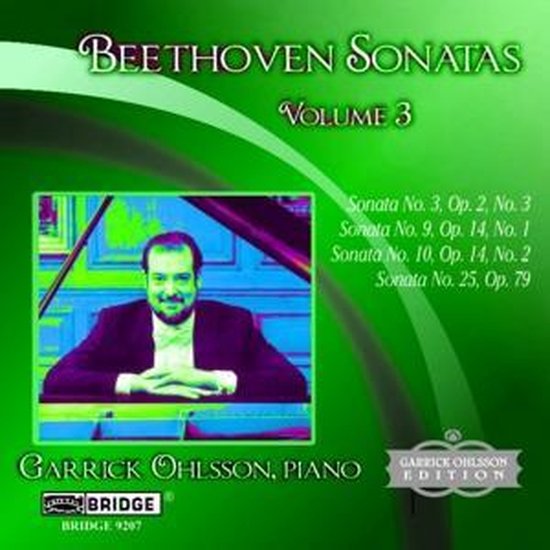 Sonatas,Vol.3 (Nos 3, 9, 10 & 25)