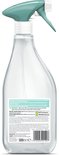 Ecover glasreiniger fles met groene spuitkop. Zwarte fles, 500ml.