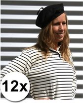 12 voordelige Franse baretten zwart