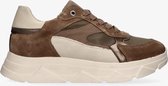 Tango | Kady fat 23-k taupe multi sneaker - bone white sole | Maat: 42