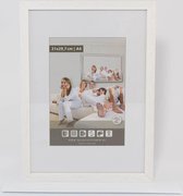 Houten Fotolijst - Profiel M104 - 50 x 70 cm - Wit
