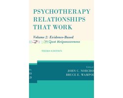Omslag van Psychotherapy Relationships that Work