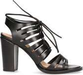 Bronx  - Sandaal Met Hak Leer - Black - 40