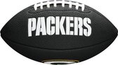 Wilson F1533XB Black Edition NFL Mini Soft Touc Team Packers