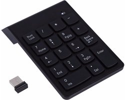Keypad toetsenbord draadloos 2.4Ghz 18 toetsen met Mini USB ontvanger / HaverCo