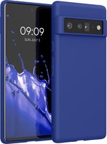 kwmobile telefoonhoesje voor Google Pixel 6 Pro - Hoesje voor smartphone - Back cover in korenbloemenblauw