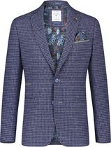 A fish named Fred- Blazer blue / grey small check - 46-EU