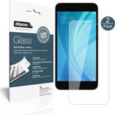 dipos I 2x Pantserfolie helder compatibel met Xiaomi Note 5A Prime Beschermfolie 9H screen-protector