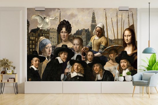 Papier peint - Collage de Papier peint photo - Peinture - Oude Meesters - Largeur 360 cm x Hauteur 240 cm