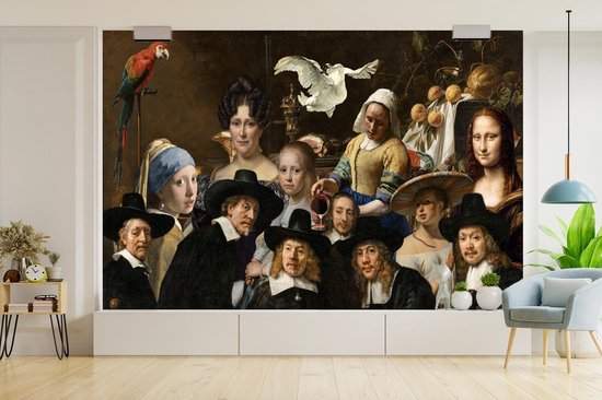 Papier peint - Papier peint photo Oude Meesters - Peintures - Collage - Largeur 360 cm x Hauteur 240 cm