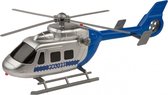 politiehelikopter met licht en geluid 30 cm blauw