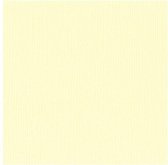 Bazzill Textuurpapier - Mono Canvas - 30.5x30.5cm - Butter Cream - 25 vellen
