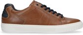 Sacha - Heren - Cognac leren sneakers - Maat 42