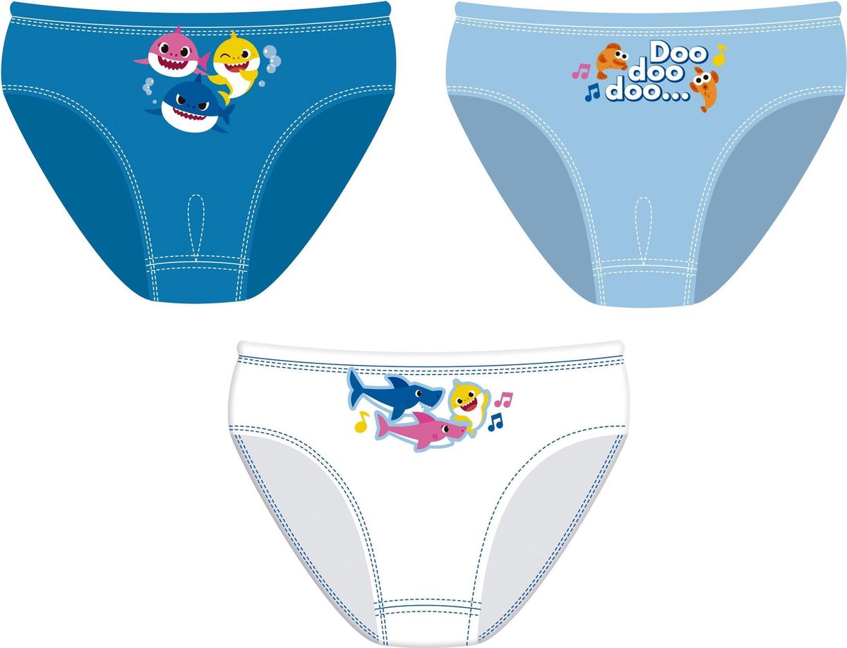Pinkfong Onderbroeken Baby Shark Junior Textiel Maat 92/98