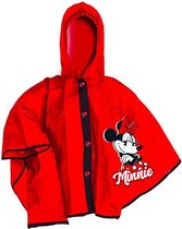 Disney Regenjas Minnie Mouse Meisjes Pvc Rood Maat 3-4 Jaar