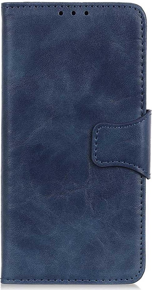 Shop4 - Motorola Moto G 5G Hoesje - Wallet Case Cabello Blauw