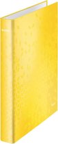 Leitz Ringbinder Leitz WOW A4+ 2DR 25mm yellow