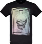 DEELUXE T-shirt met skull print CRYSON Black