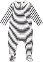 Petit Bateau - Gestreept babypakje met rits