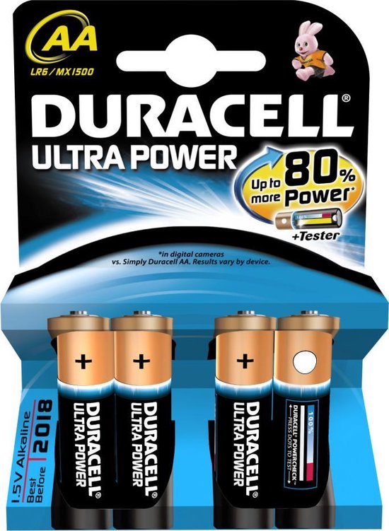 Duracell Ultra Power AA 4CT