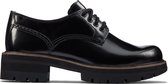 Clarks - Dames schoenen - Orianna Derby - D - Zwart - maat 5,5